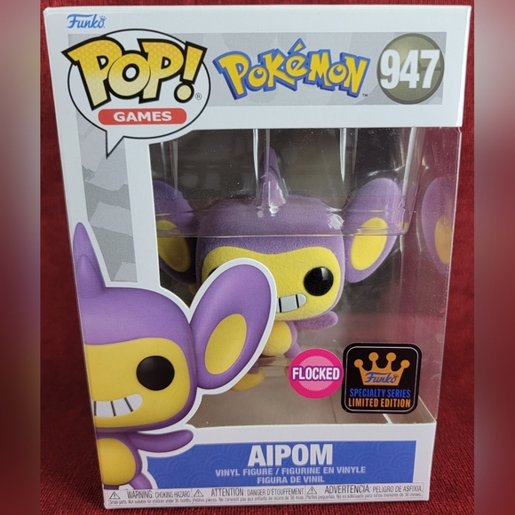 Aipom specialty series funko # 947 (nib) With pop protector - Picture 2 of 7